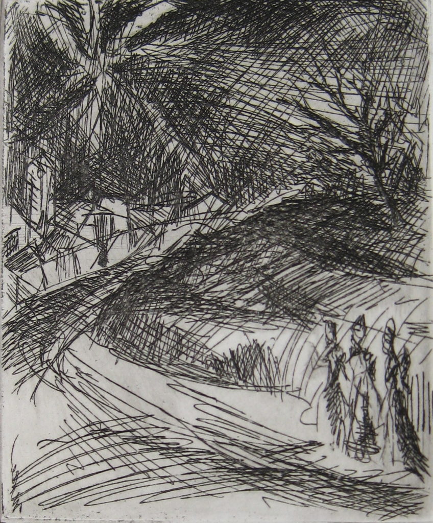Epiphany Etching Michelle Arnold Paine 2004