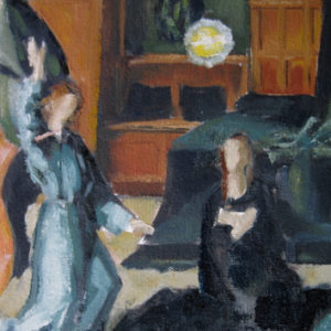 Annunciation after David by Michelle Arnold Paine
