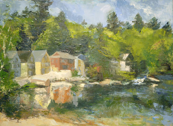 Alton Bay landscape paintings