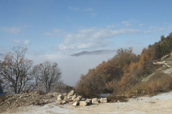 valley of Norcia from the Monastery of Monks of Norcia
